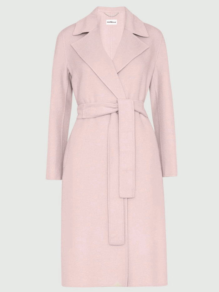 Marella-IGINO-Long-Double-Breasted-Coat-In-Pink 24130110212 Col 002 Col 002 izzi-of-baslow