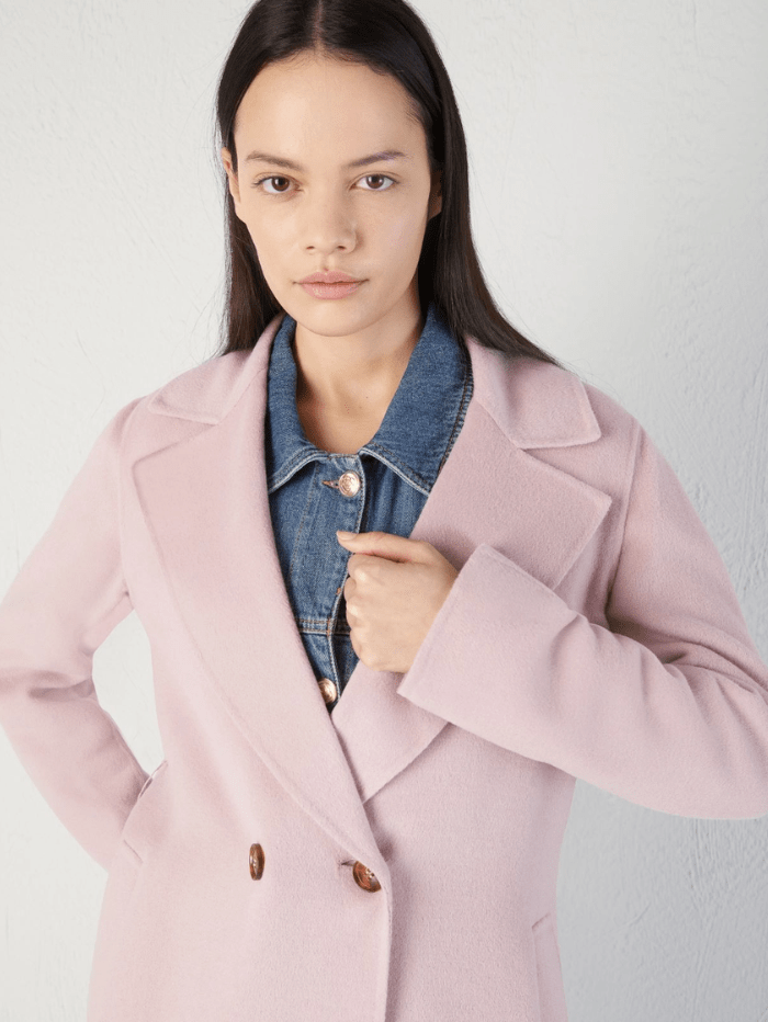 Marella-IGINO-Long-Double-Breasted-Coat-In-Pink 24130110212 Col 002 Col 002 izzi-of-baslow