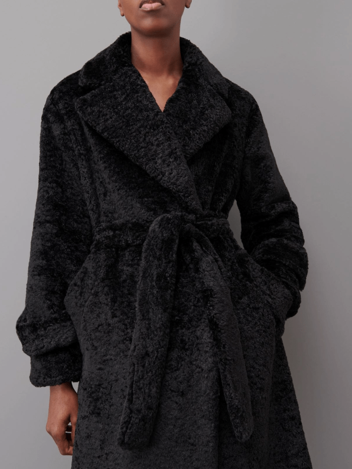 Marella black coat clearance
