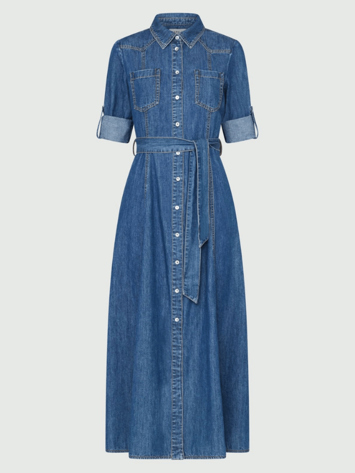 Marella-ALARICO-Long-Blue-Denim-Shirt-Dress 24132210442 Col 003 izzi-of-baslow