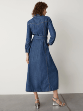 Marella-ALARICO-Long-Blue-Denim-Shirt-Dress 24132210442 Col 003 izzi-of-baslow