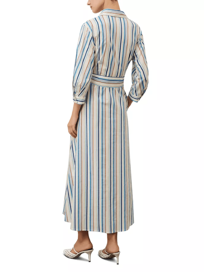 Marella-JUTTA-Striped-Midi-Shirt-Dress 24132214422 Col 003 izzi-of-baslow