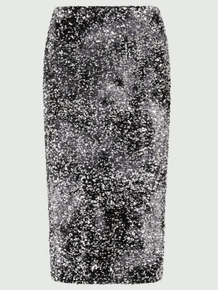 Marella-Osmund2-Black-Sequin-Midi-Skirt 23377601362 Col 001-of-baslow