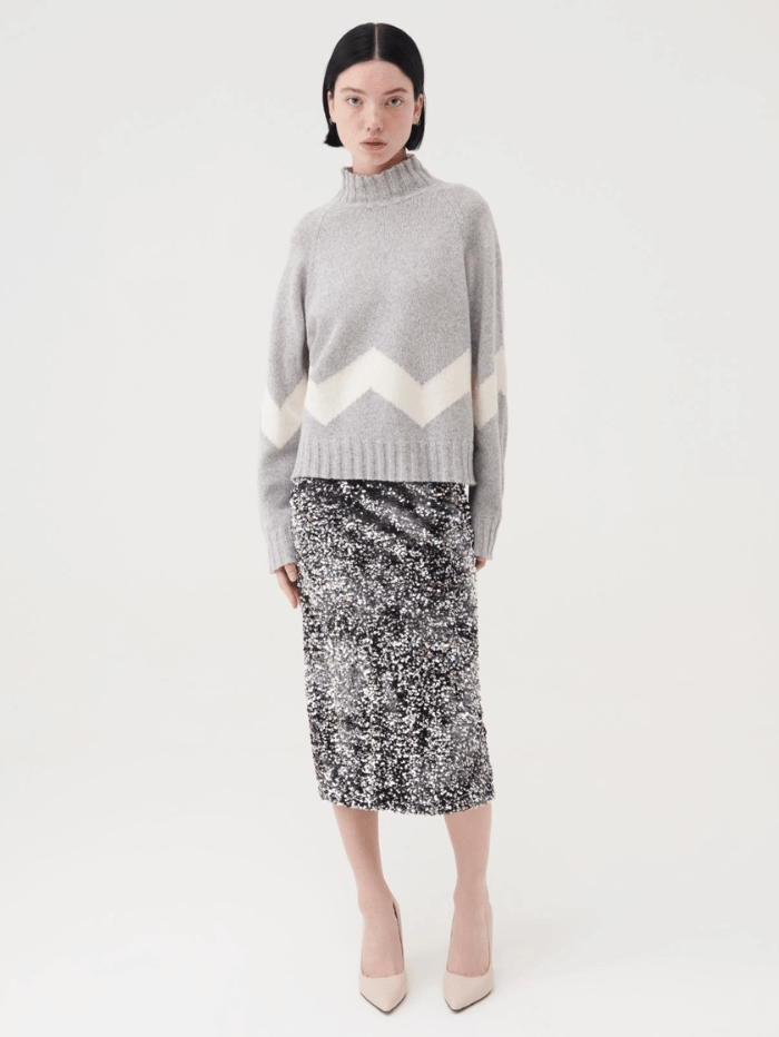 Marella-Osmund2-Black-Sequin-Midi-Skirt 23377601362 Col 001-of-baslow