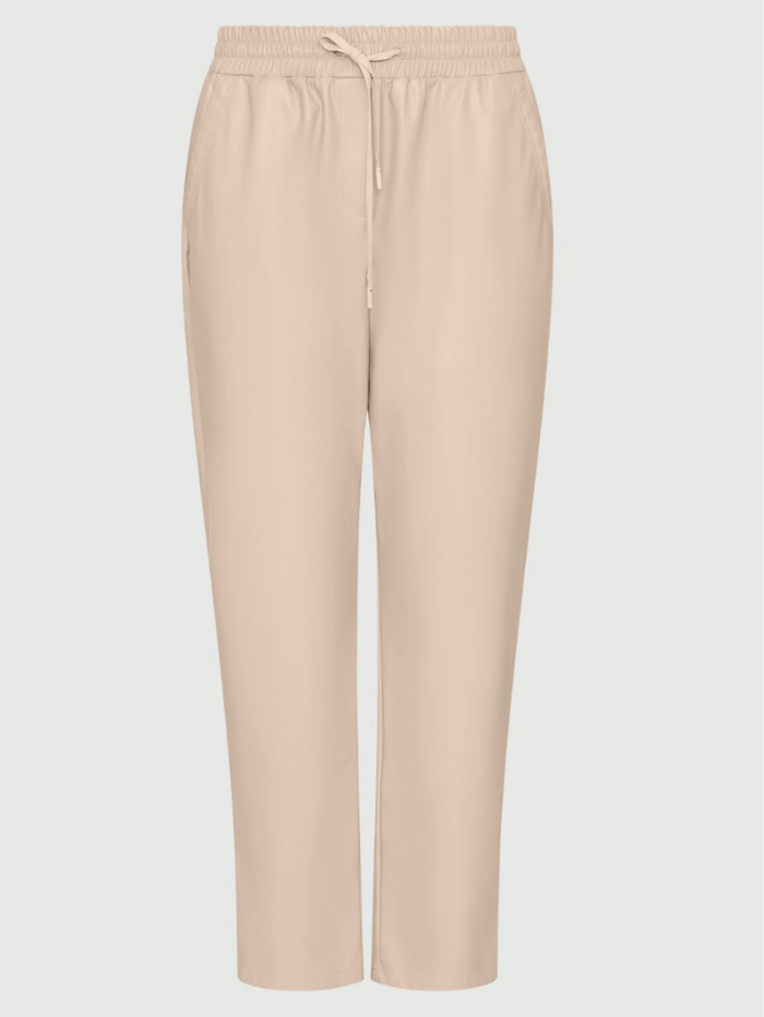 Marella-Floria-Faux-Leather-Joggers-In-Beige 2337860339 Col 001 izzi-of-baslow