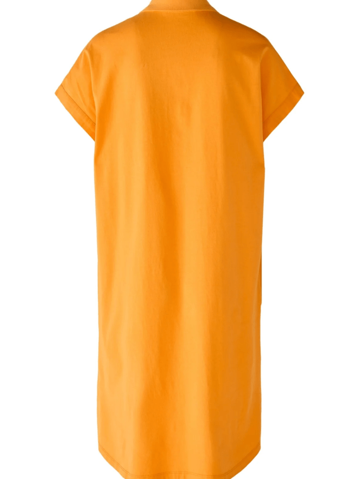 Oui Dresses Oui Orange Linen Cotton Patch Dress 78897 2750 izzi-of-baslow