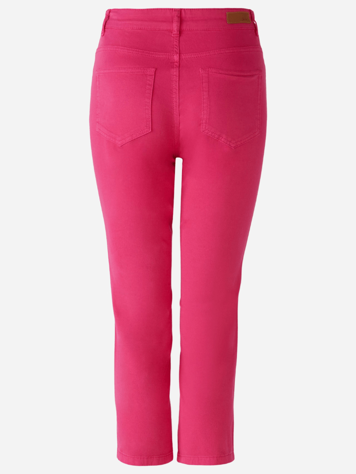 Oui-Cotton-Capri-Trousers-In-Pink-78878-Col-3438-izzi-of-baslow