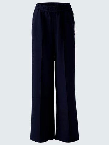 Oui Women's FILIZ Slim Fit Sleeveless Top In Dark Blue 88608 Col 5742