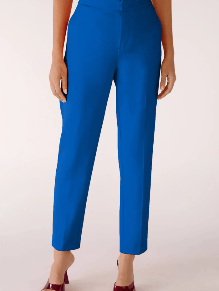 Oui Trousers Oui Nautical Blue Trousers 78202 5358 izzi-of-baslow