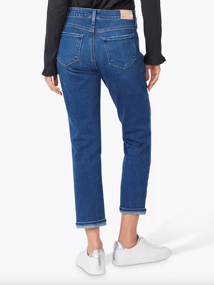 Paige Brigitte M Roam Straight Leg Mid Rise Jeans 3505F72 3284