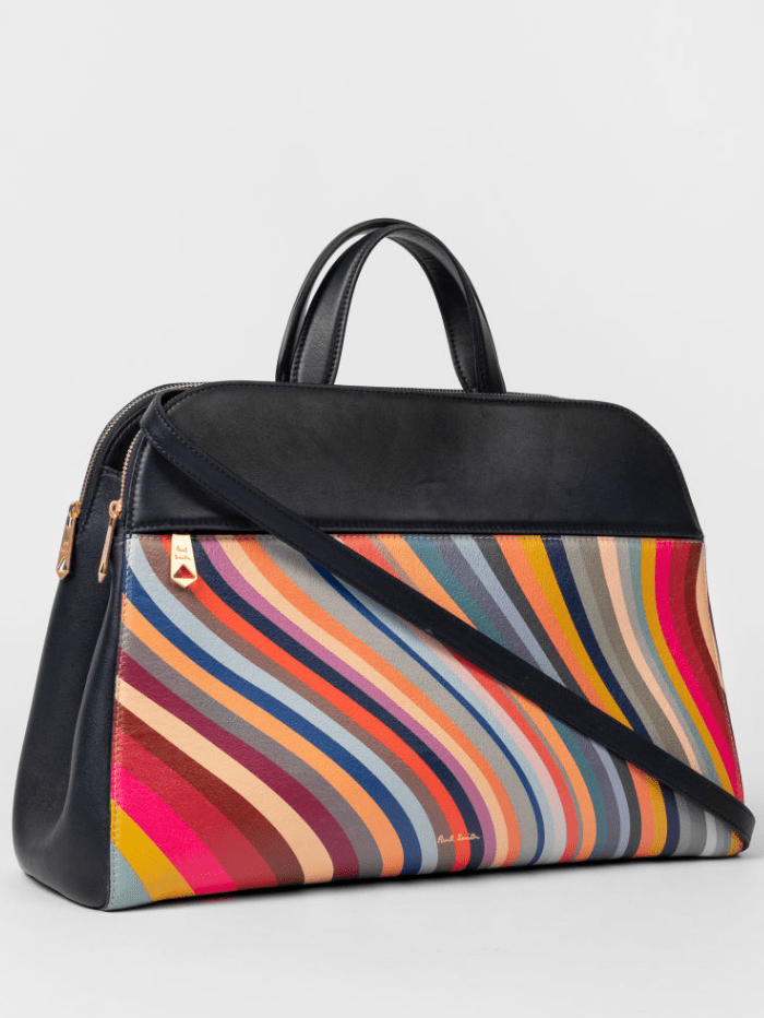 Paul Smith Handbags One / Swirl Paul Smith Swirl Leather Bowling Bag W1A-7559-FWIRL Col 90 izzi-of-baslow