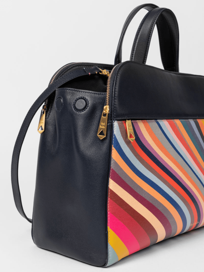 Paul Smith Swirl Leather Bowling Bag W1A 7559 FWIRL Col 90