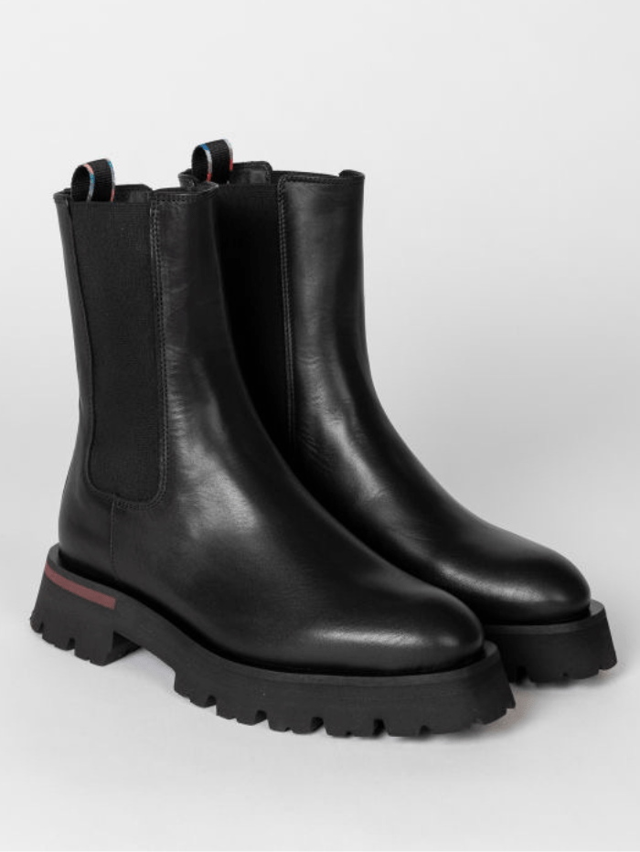 Paul Smith Shoes Paul Smith Black Leather Fallon Chelsea Boots W1S-FLL04-LLEA-79 izzi-of-baslow