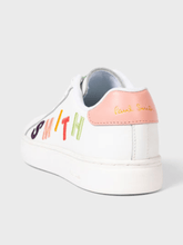 Paul Smith White Leather Lapin Logo Trainers W1S-LAP76-LLEA.01 izzi-of-baslow