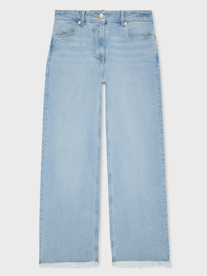 Paul-Smith-Wide-Leg-Jeans-With-Frayed-Hem-W2R-312T-M21404-Col-LT-izzi-of-baslow