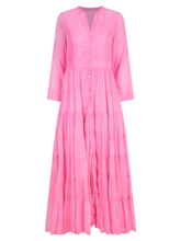 Pranella Victoria Maxi Dress Neon Pink izzi-of-baslow