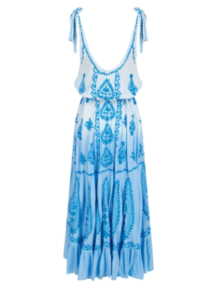Pranella Beachwear Pranella Atzaro China Blue Ombre Maxi Dress izzi-of-baslow