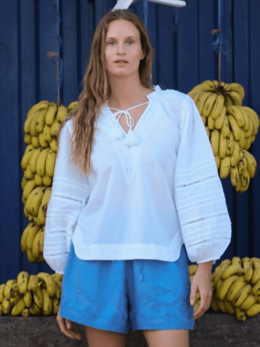 Pranella Cicy Cornflower Blue Summer Top main image 0