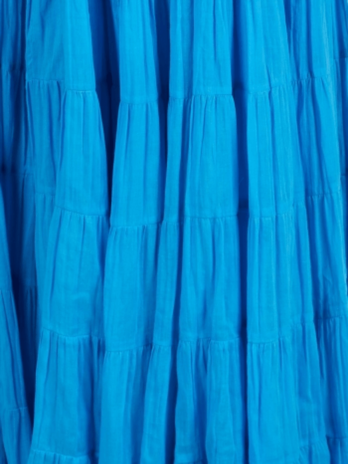 Pranella Beachwear Pranella Victoria Maxi Dress In Greek Blue izzi-of-baslow