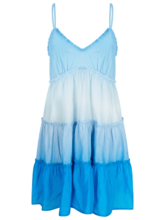 Pranella Julz Mini Dress Blue Ombre  izzi-of-baslow