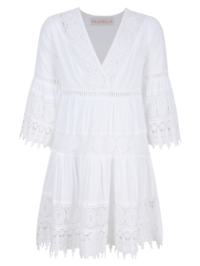 Pranella Rebel Mini Dress White (Reble) – Izzi of Baslow