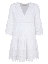 Pranella Reble Mini Dress White izzi-of-baslow