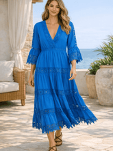 Pranella Dresses Pranella SS Rebel Maxi Dress Royal Blue izzi-of-baslow