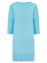 Pranella-URSULA-Neon-Blue-Embroidered-Mini-Dress-izzi-of-baslow