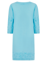 Pranella-URSULA-Neon-Blue-Embroidered-Mini-Dress-izzi-of-baslow