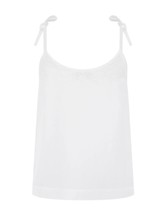 Pranella Tops Pranella VIXEN Camisole Top In White izzi-of-baslow