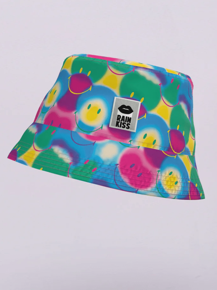 Rain Kiss Accessories One Size RainKiss Rainbow Art x Smiley - Bucket Hat izzi-of-baslow