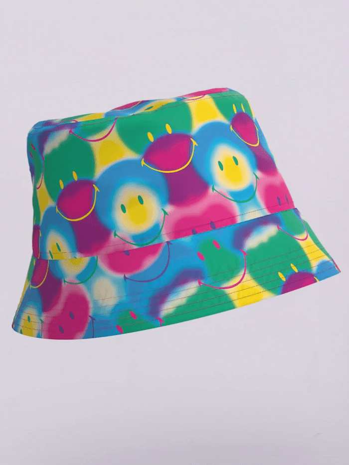 Rain Kiss Accessories One Size RainKiss Rainbow Art x Smiley - Bucket Hat izzi-of-baslow