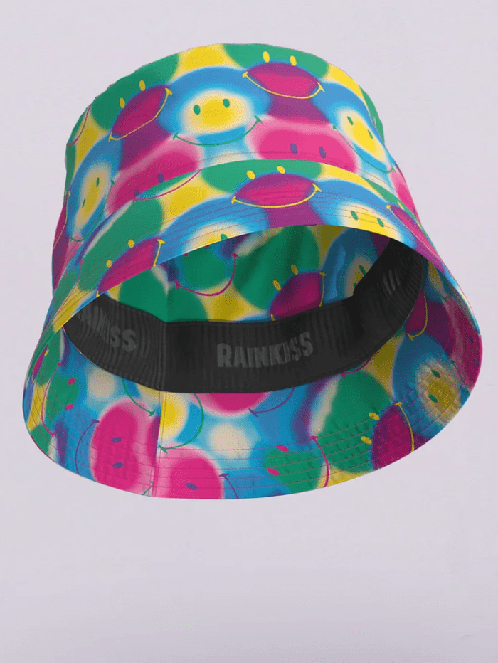 Rain Kiss Accessories One Size RainKiss Rainbow Art x Smiley - Bucket Hat izzi-of-baslow