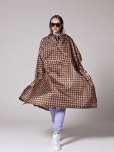 Rain Kiss Coats and Jackets One Size RainKiss Damier Rain Poncho izzi-of-baslow