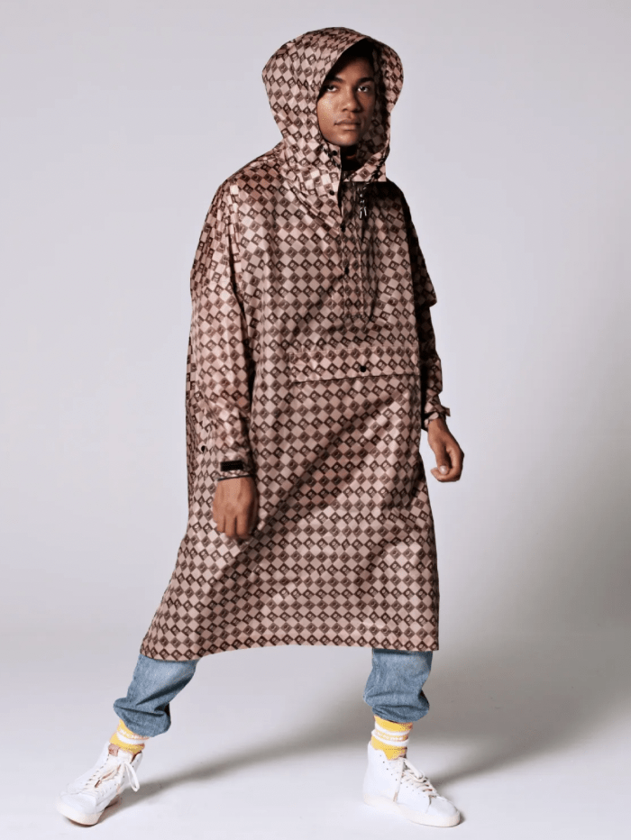 RainKiss Damier Rain Poncho Izzi of Baslow