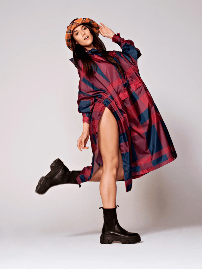 One-Size-RainKiss-Tartan-Print-Jasper-Rain-Poncho izzi-of-baslow