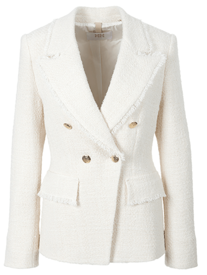 Riani-Cream-Tweed-Double-Breasted-Blazer 381730 4176 Col 0110 izzi-of-baslow