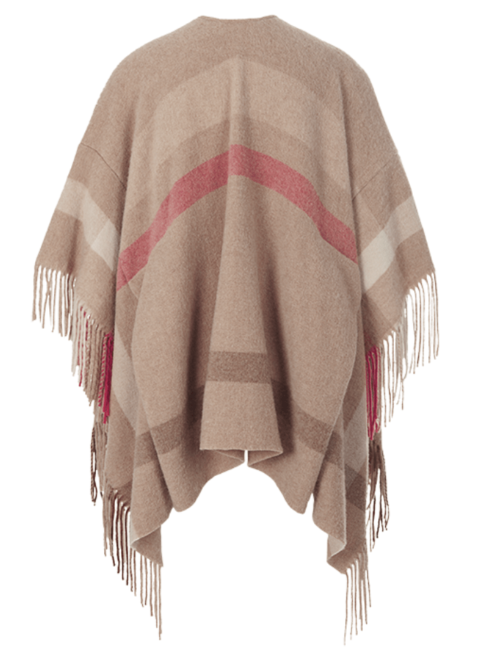 Riani-Large-Checked-Poncho 389640 9550 Col 855 izzi-of-baslow