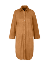 Riani Coats & Jackets Riani Goat Suede Shirt Dress 376020 9002 Col 530 izzi-of-baslow