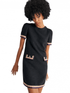 Riani-Black-Mini-Dress-With-Pattern-Details-376400 4153 Col 987 izzi-of-baslow
