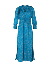 Riani Dresses Riani Kitten Inspired Blue Print Dress 346705 4127 izzi-of-baslow