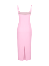 Riani Pink Slim Dress With Spaghetti Straps 216400-4139 0302 izzi-of-baslow