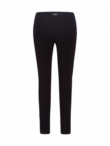 Riani Navy Drawstring Trouser With Green Side Stripes 933380 3290 IZ main image 0