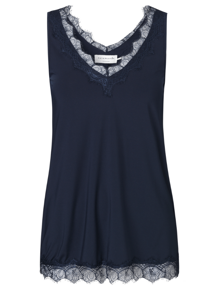 Rosemunde-Silk-Lace-Top-Dark-Blue-4220 192 izzi-of-baslow