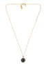Talis Chains Accessories One Size Talis Chains T Gold Happiness Necklace Black izzi-of-baslow