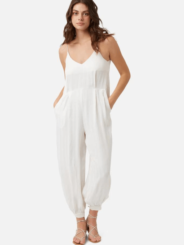 Traffic People Dresses Traffic People Telling Stories Jumpsuit White TGS12435035 izzi-of-baslow