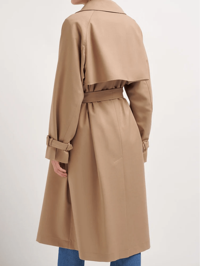 Weekend By Max Mara Candida Raincoat In Camel 2350260139 Col 002