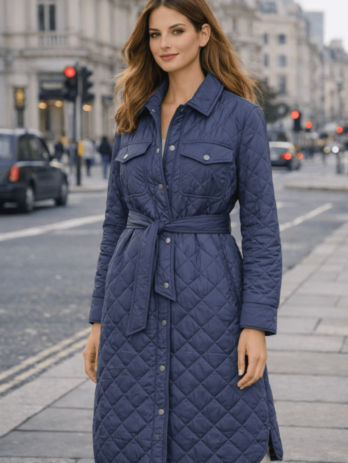 Weekend By Max Mara Coats and Jackets Weekend By Max Mara T LEARCO Navy Long Down Coat 549601296 008 izzi-of-baslow