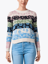 Weekend-By-Max-Mara-FLERES-Multi-Floral-Stripe-Sweater-2415361191600 Col 001-of-baslow