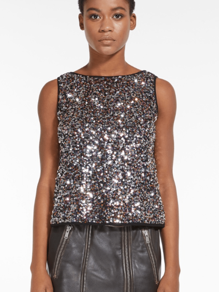 Weekend By Max Mara Didy Multicolour Sequinned Top 23594606396 Col 1 izzi-of-baslow